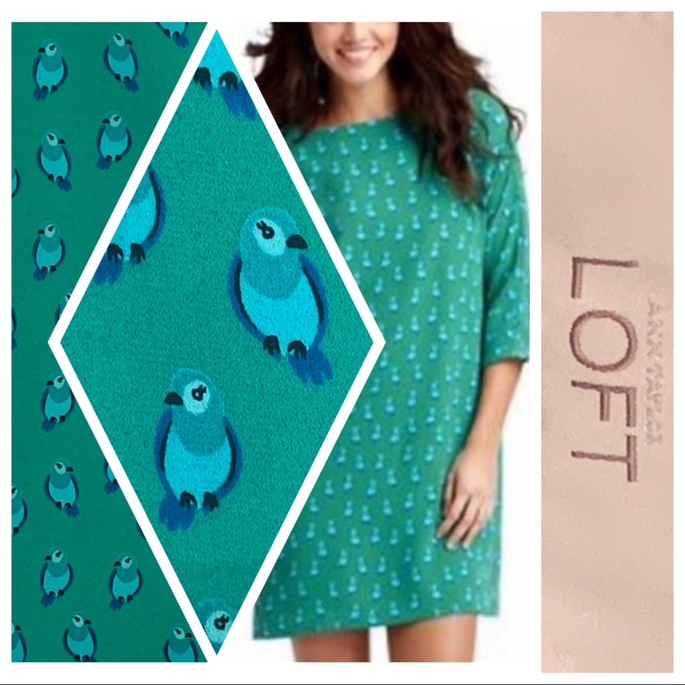 {Ann Taylor Loft} 💙💚 These little birds are singing… Don’t worry about a thing